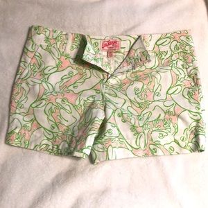 Lilly Pulitzer originals collection frog shorts